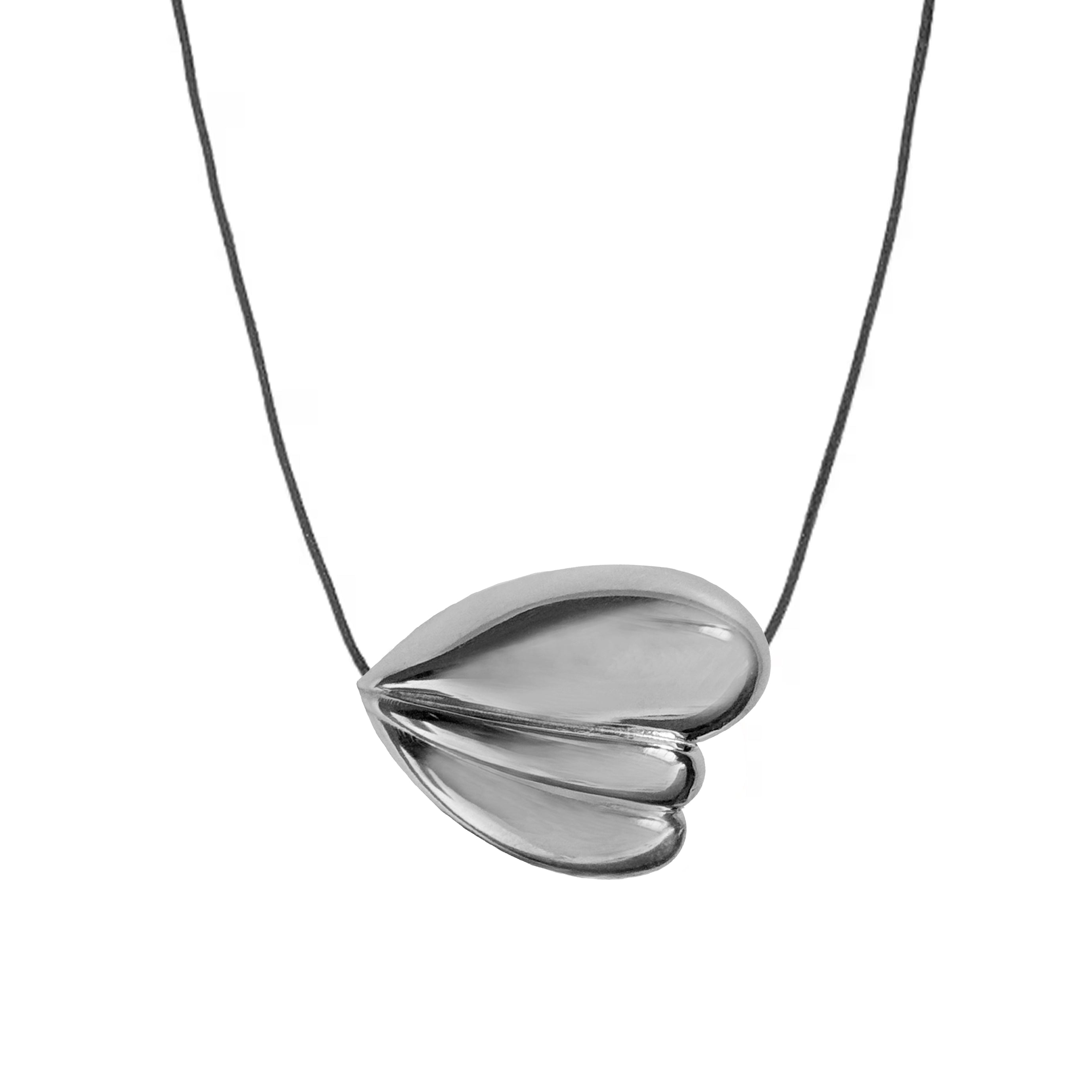 Amore strap necklace silver