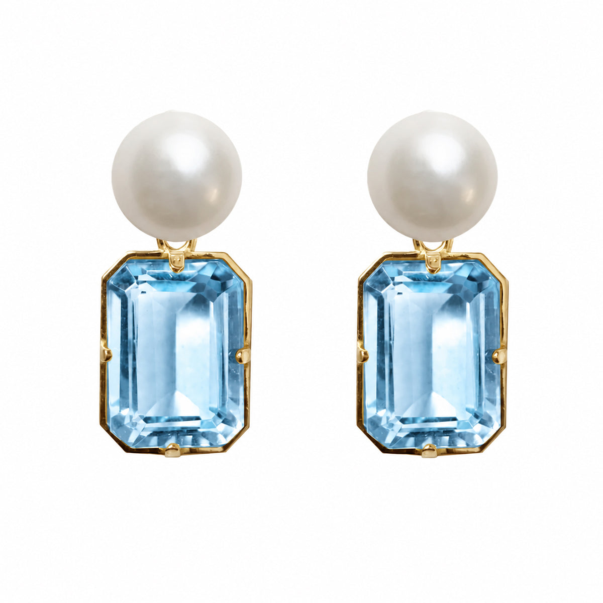 Cara blue earrings
