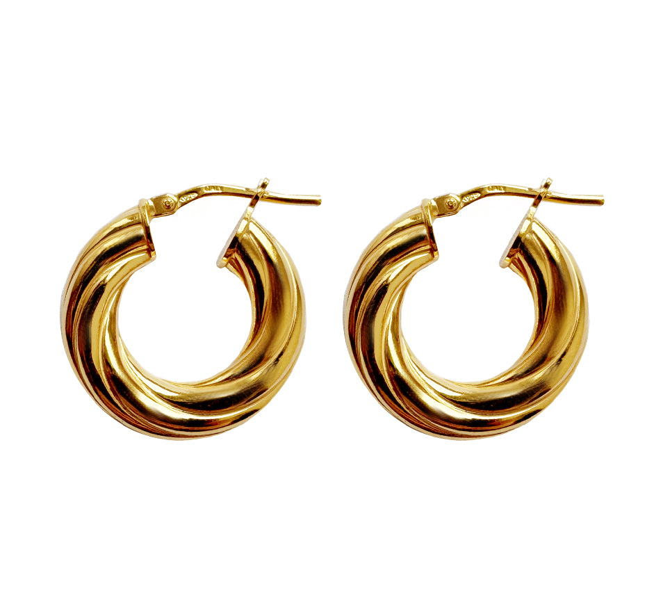 Ethel earrings gold