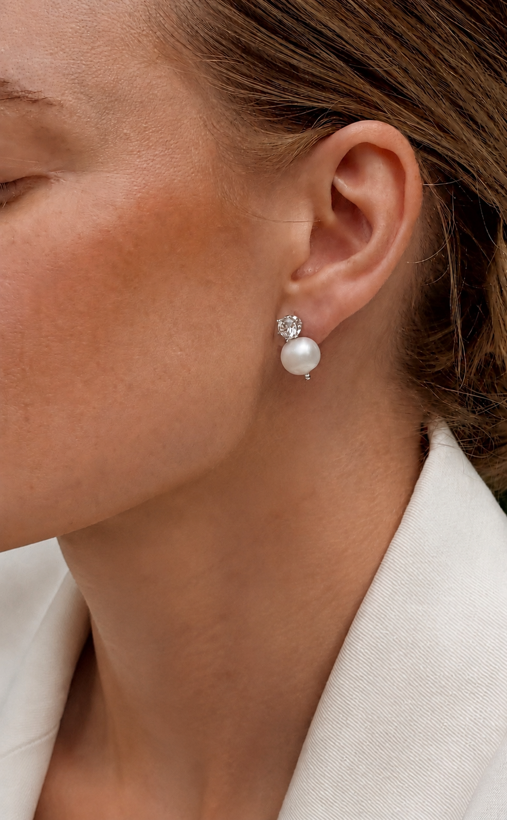 Ines earrings silver