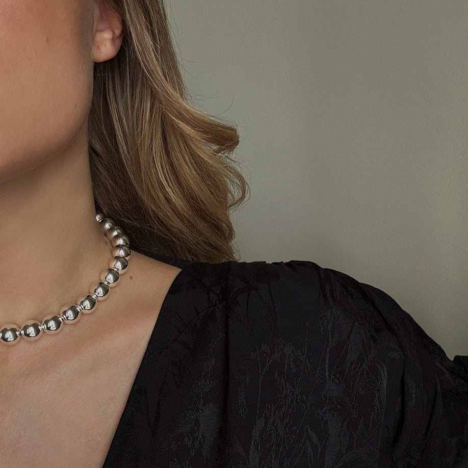 Marianne choker silver