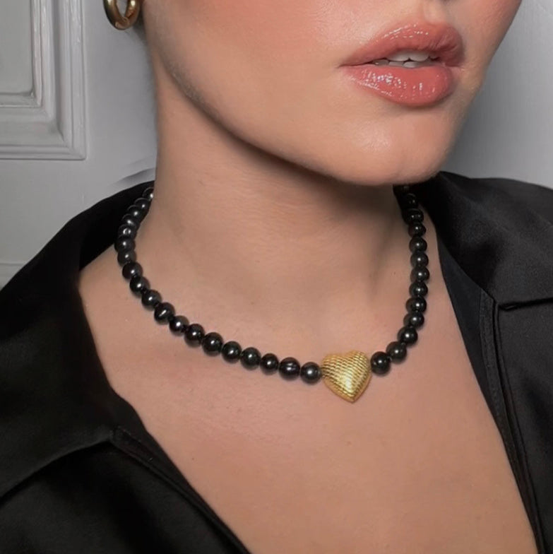 Mira choker black