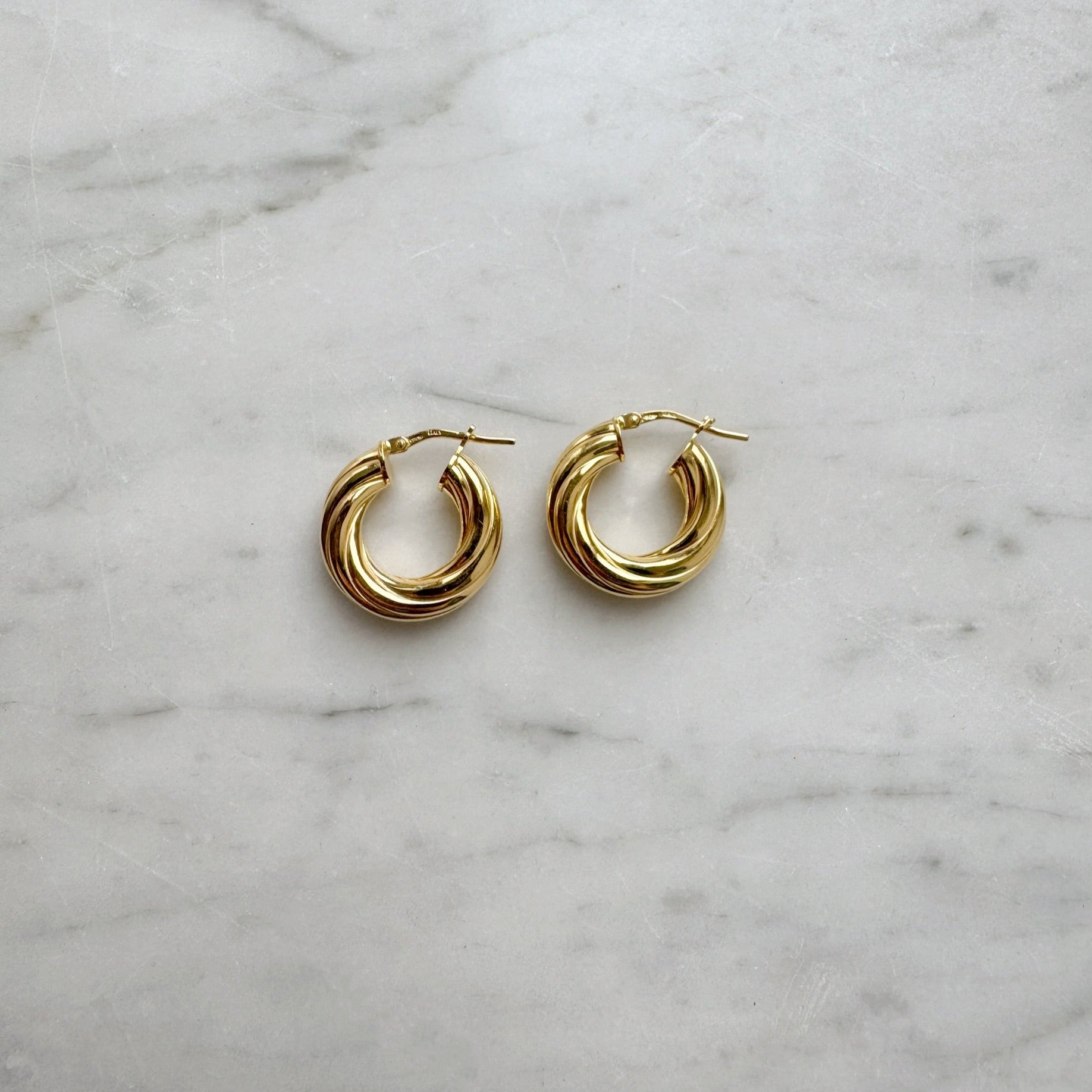 Ethel earrings gold