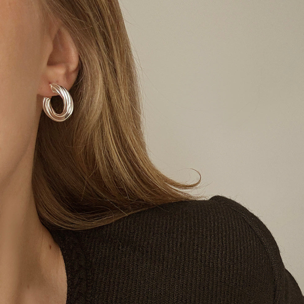 Ethel earrings silver
