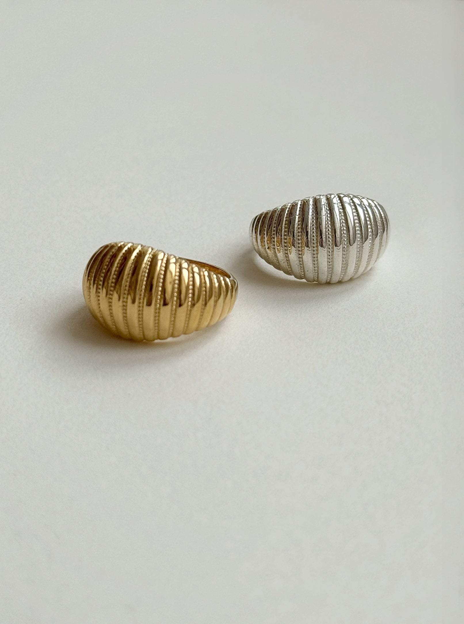 Croissant Gold Ring