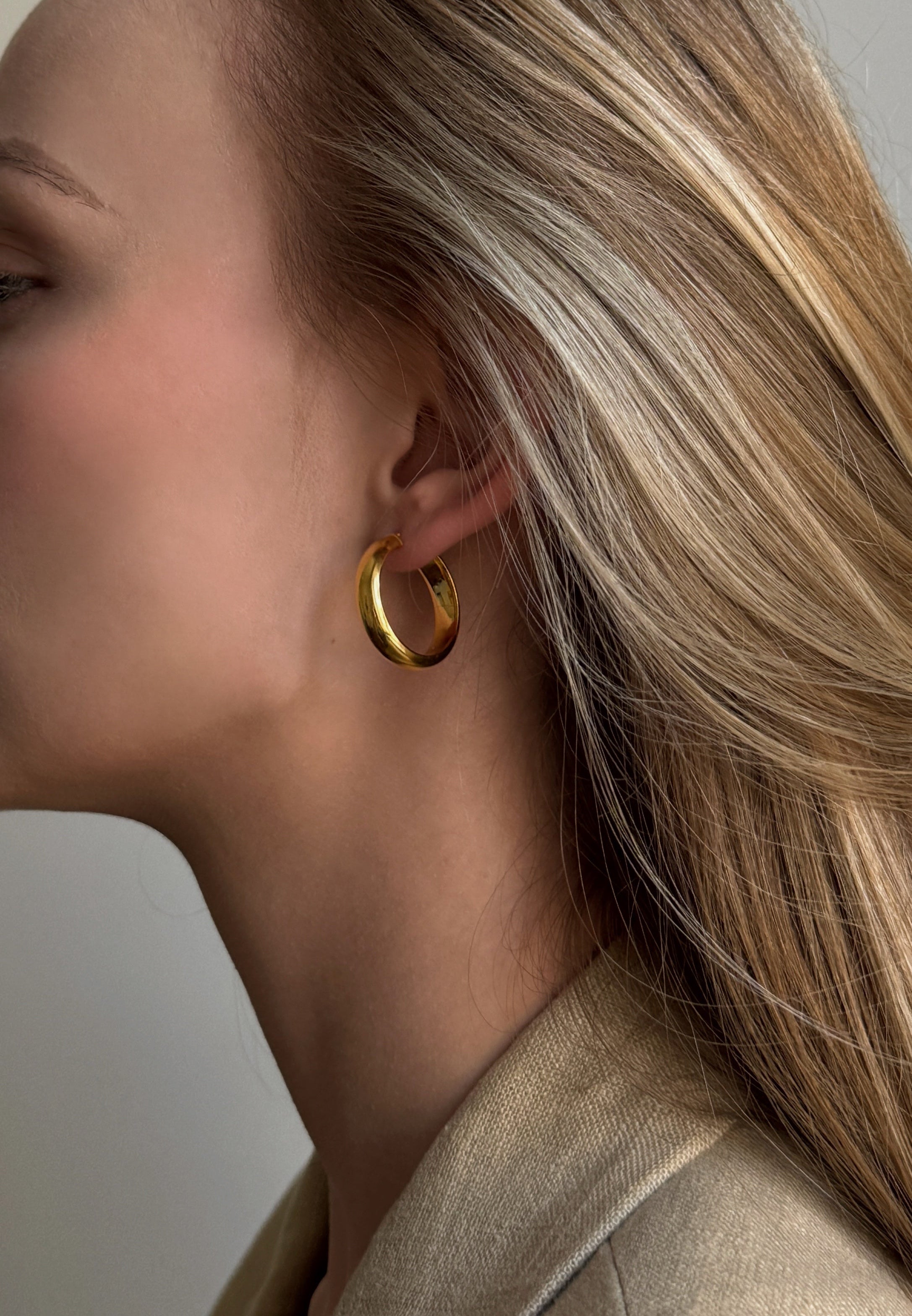 CLASSIC HOOPS GOLD