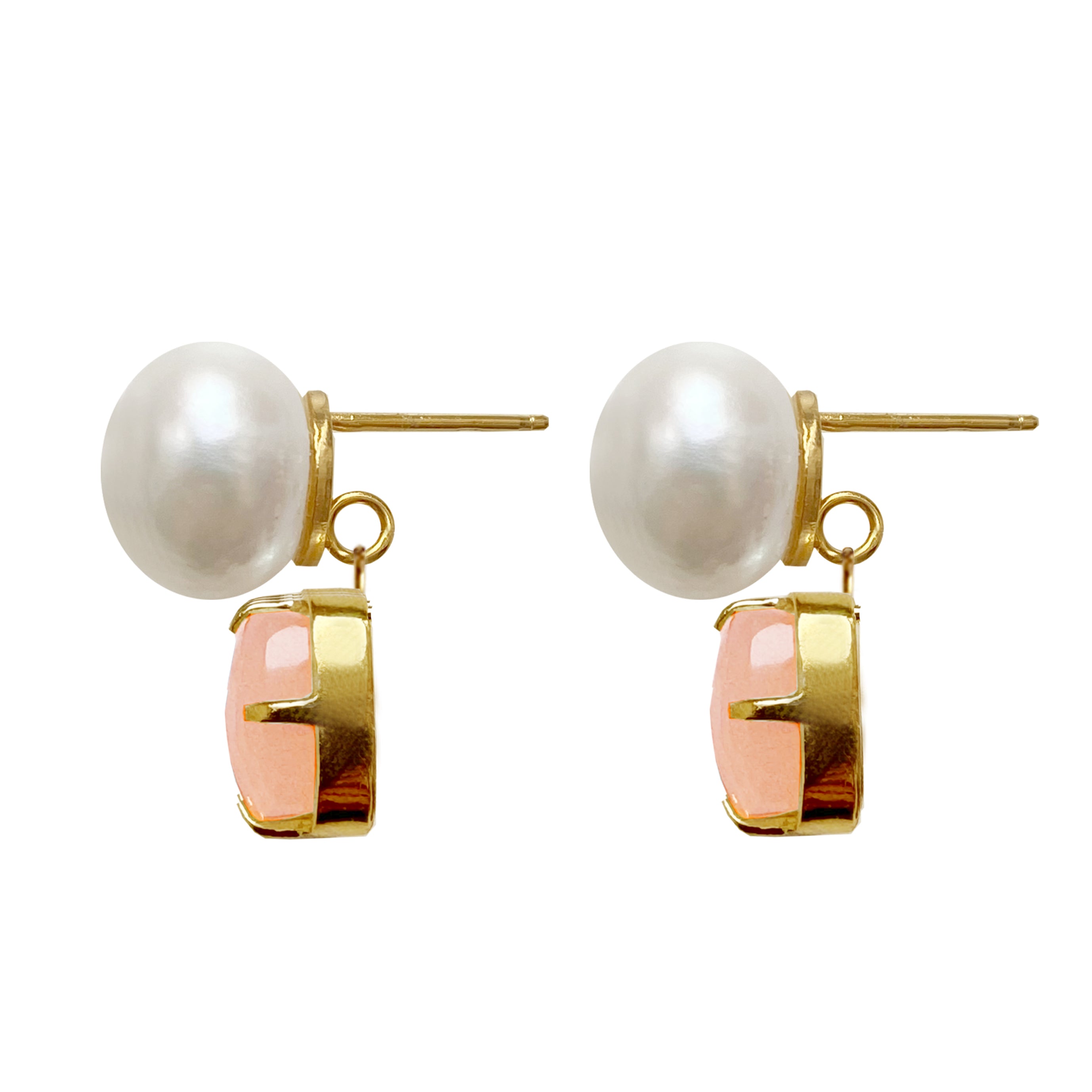 Katia Earrings pink