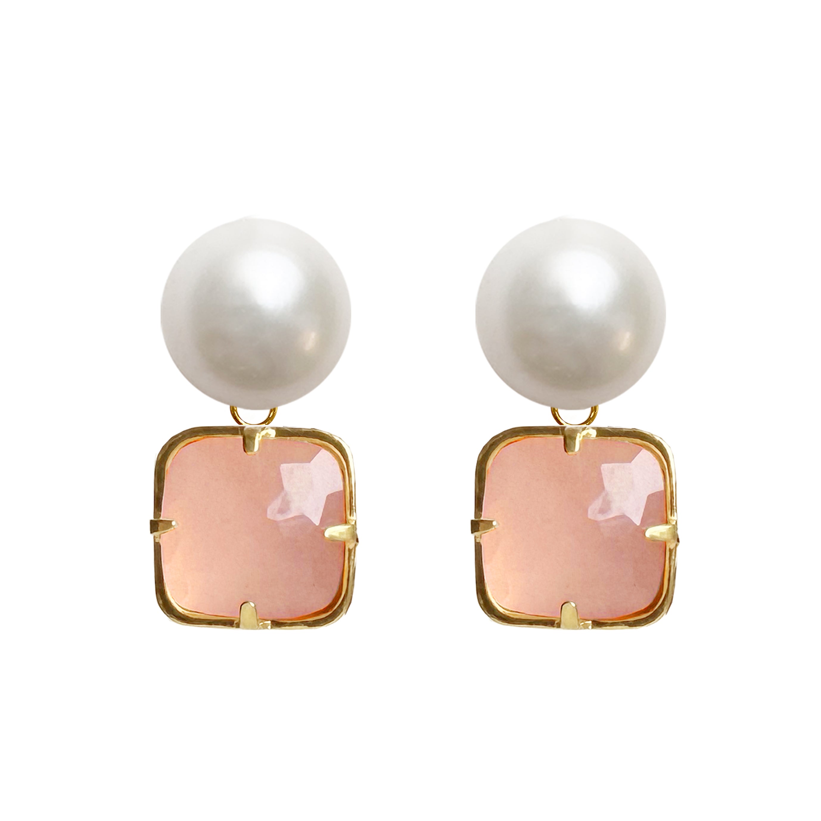 Katia Earrings pink