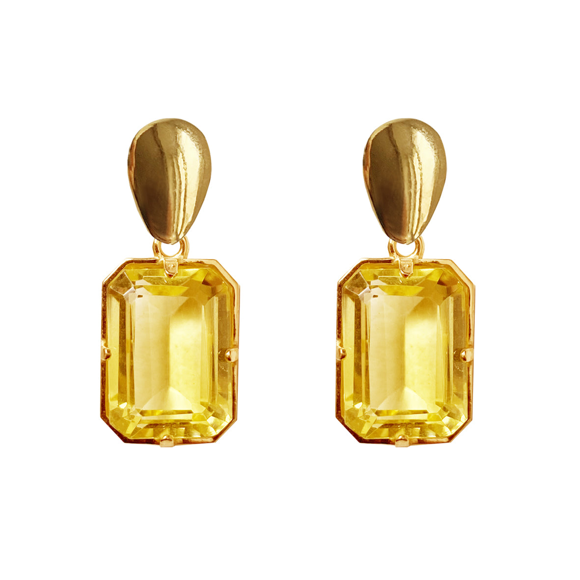 Lucie zitron earrings