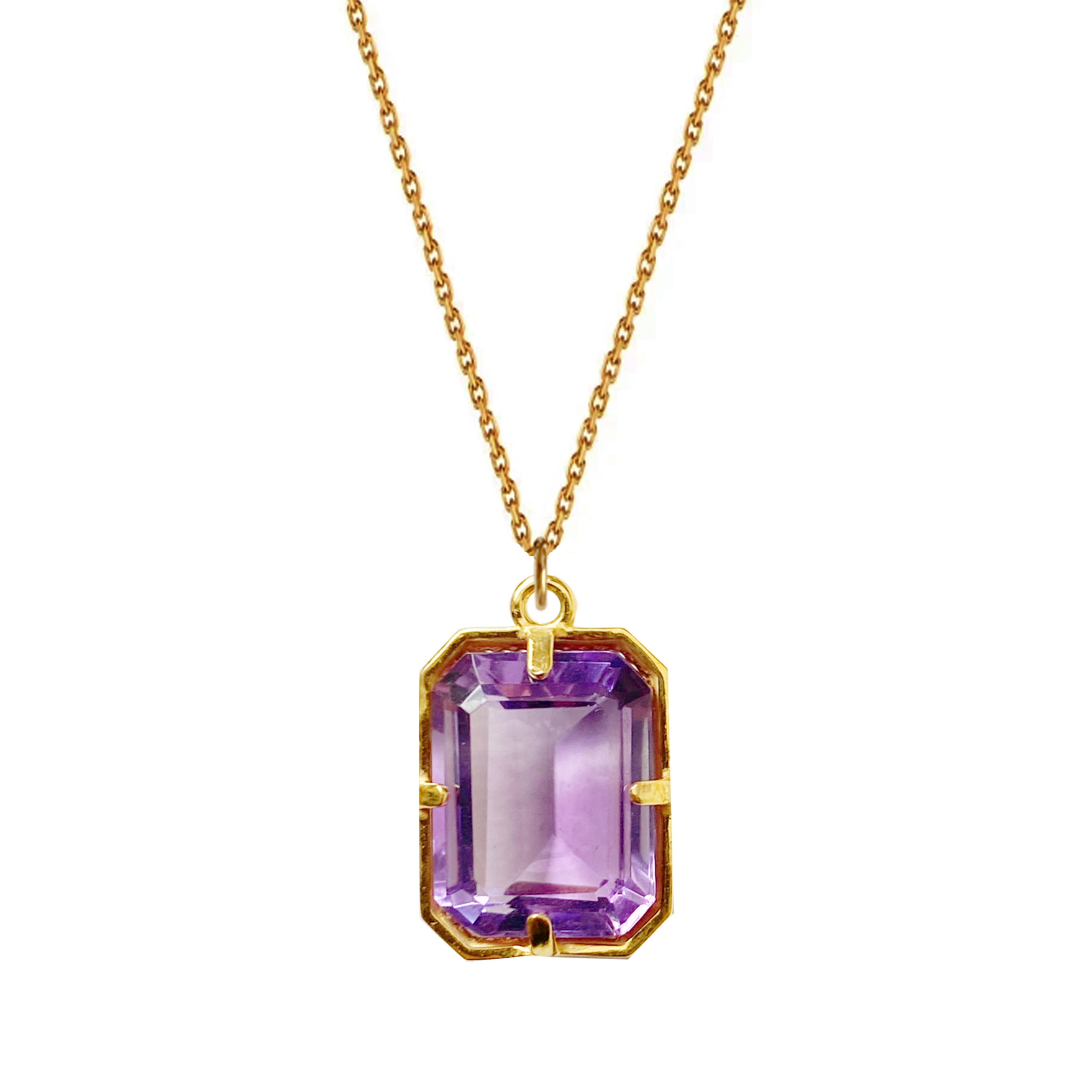 Lucie violet necklace
