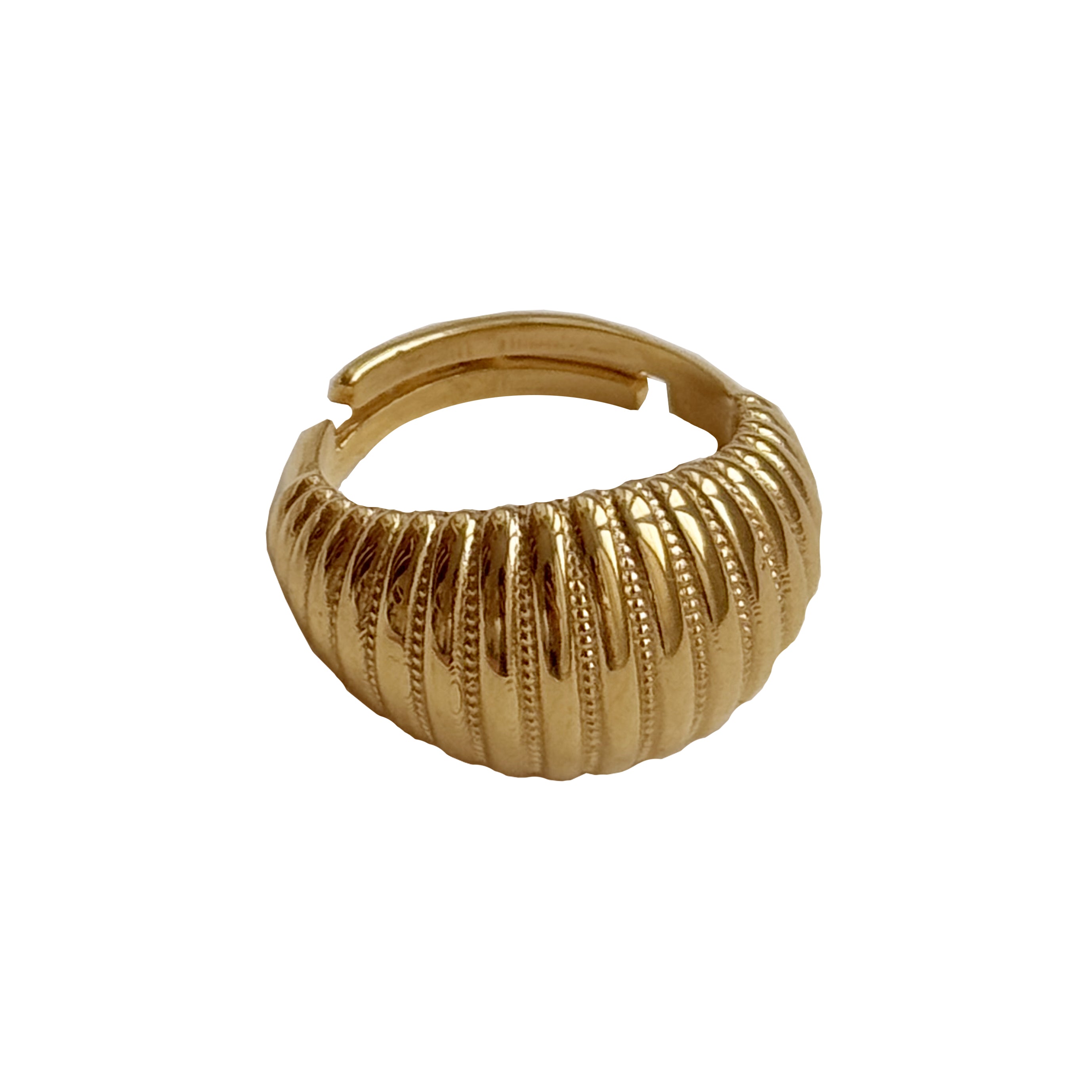 Croissant Gold Ring