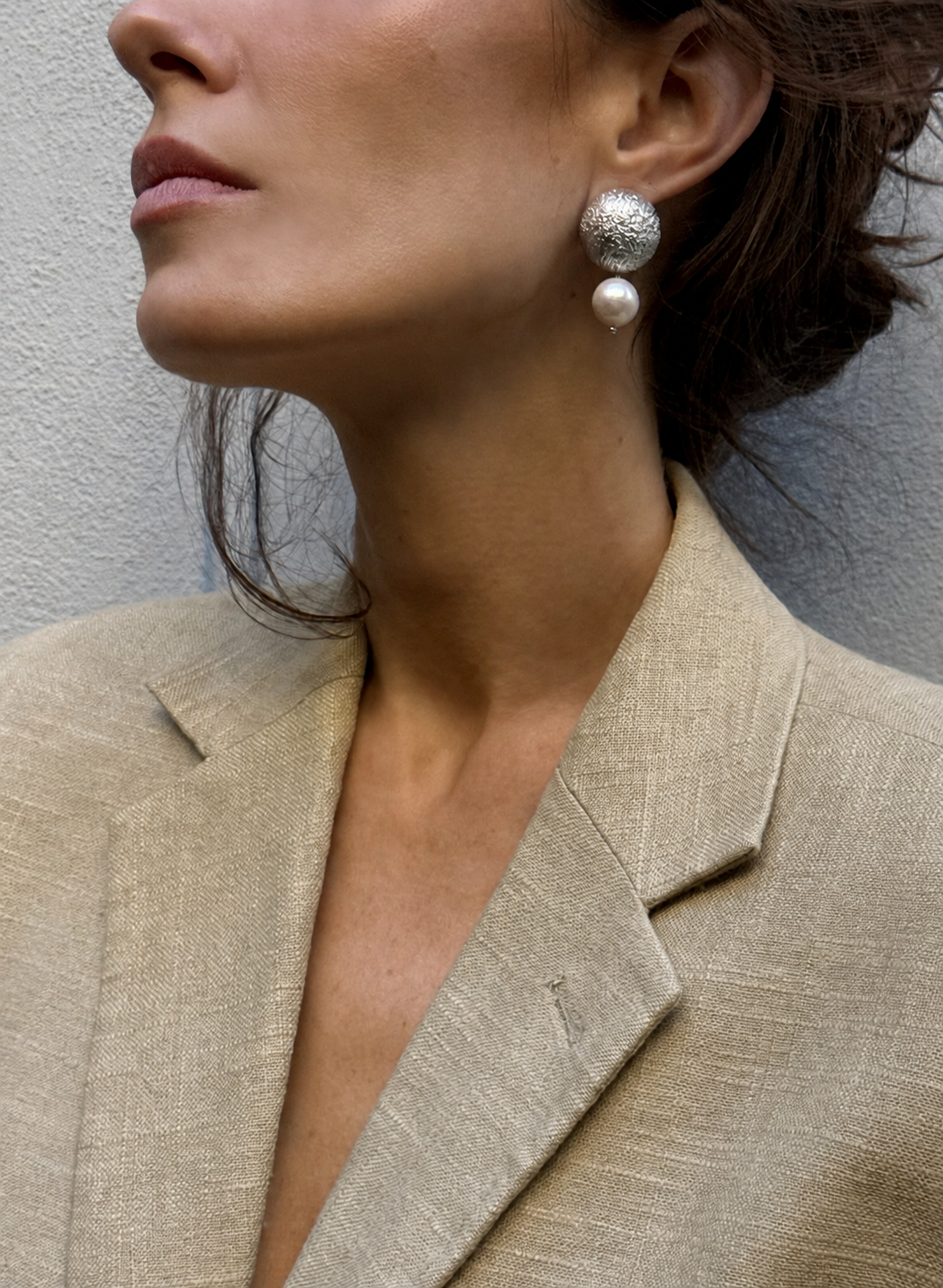 Elene earrings silver
