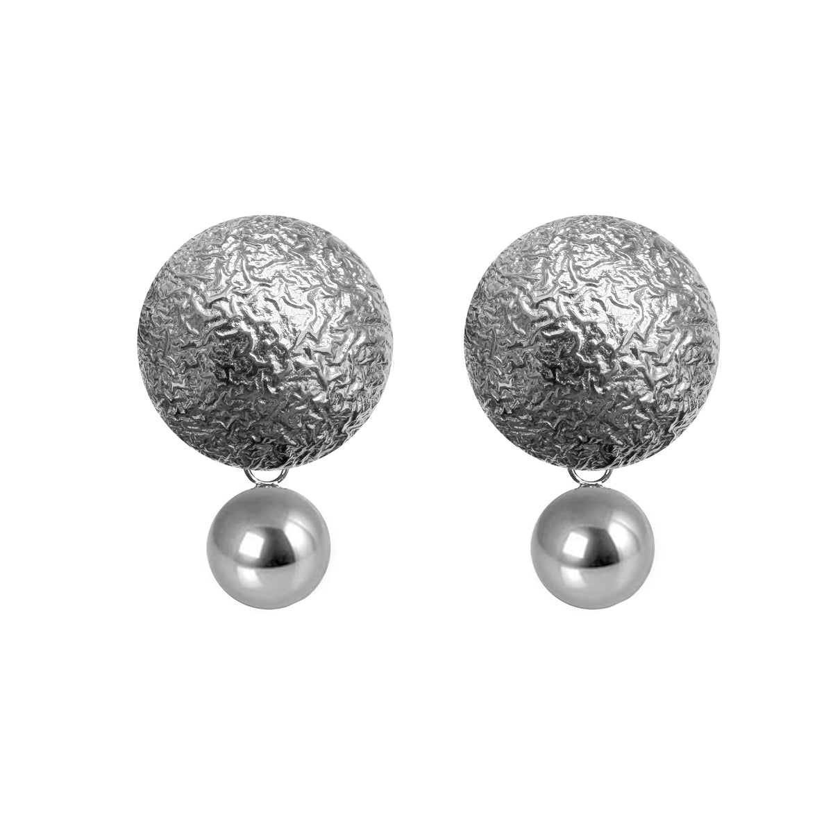 Livia silver earrings