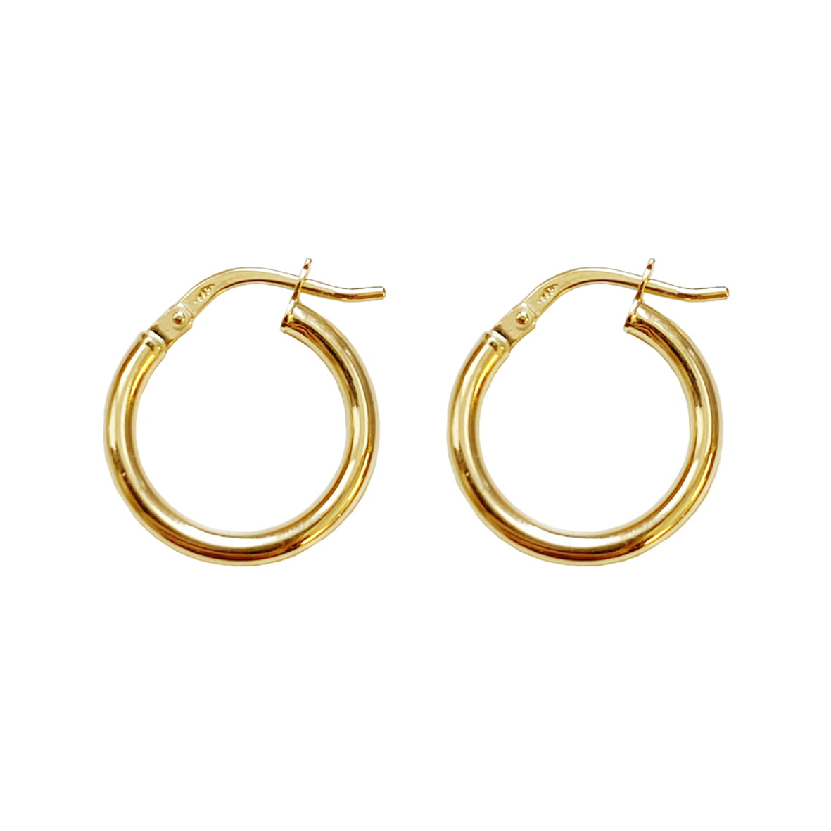 GOLD 585 hoops no.2