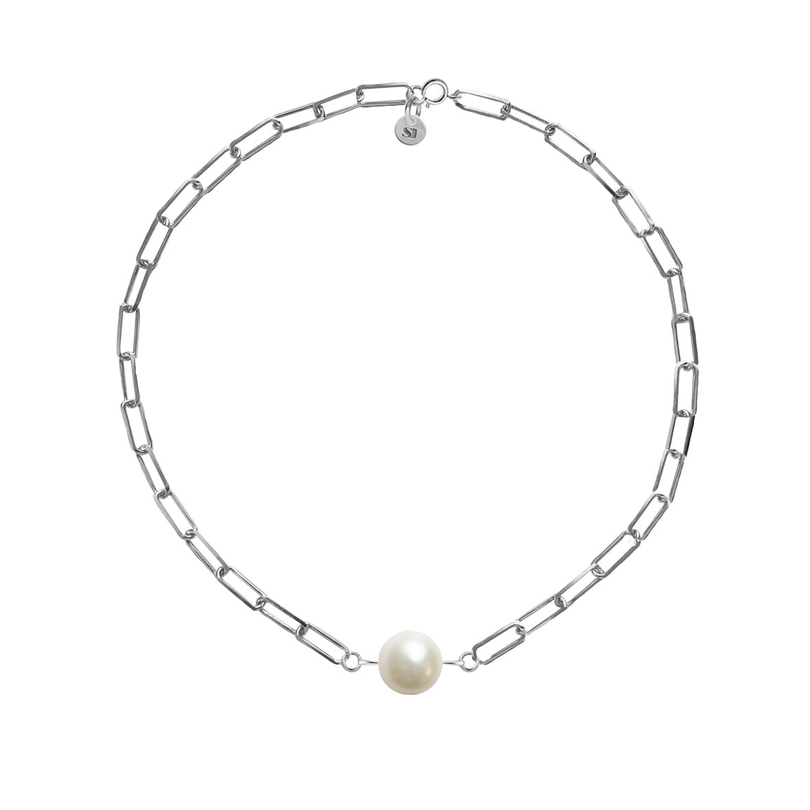 Charlotte choker silver