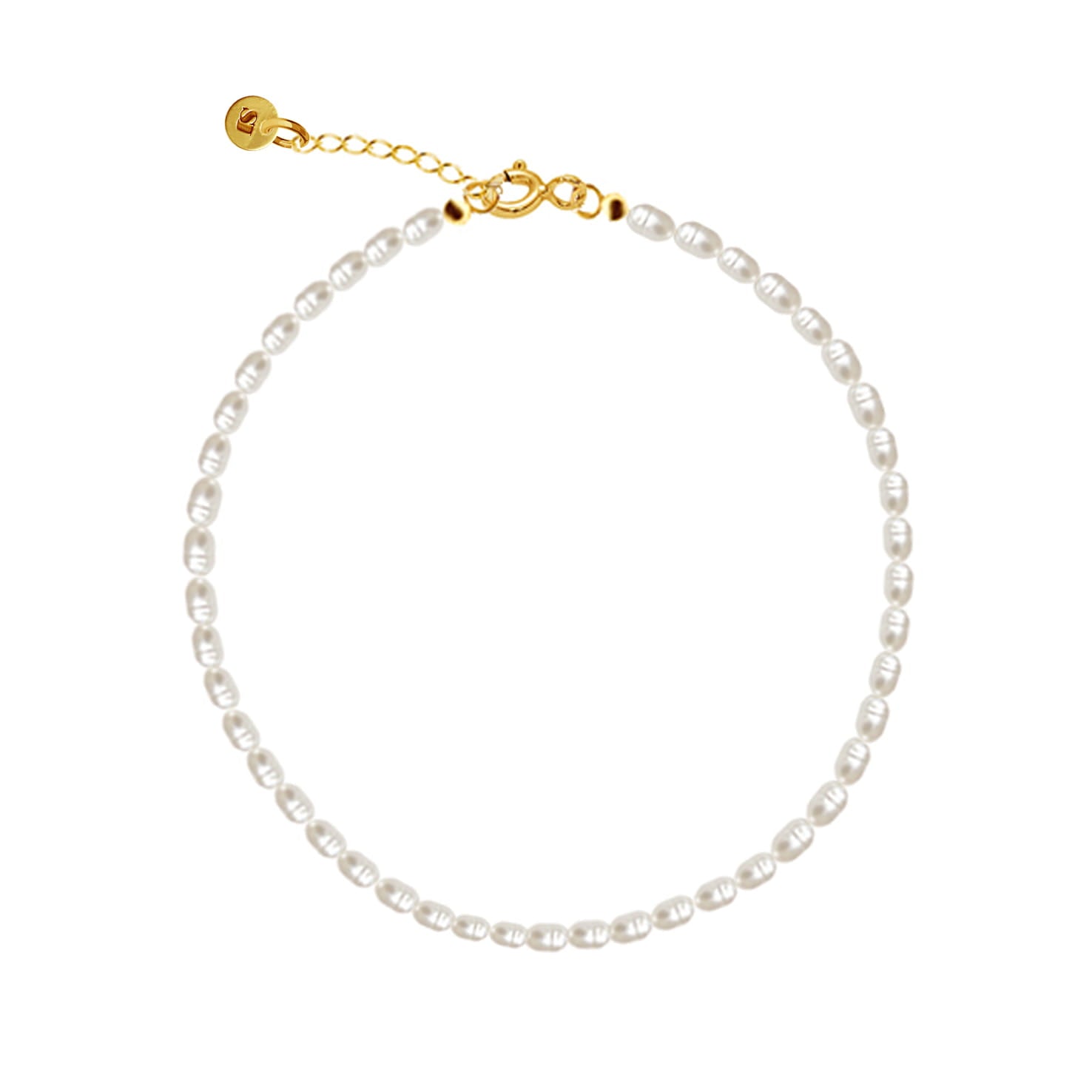 Micro Pearl Anklet