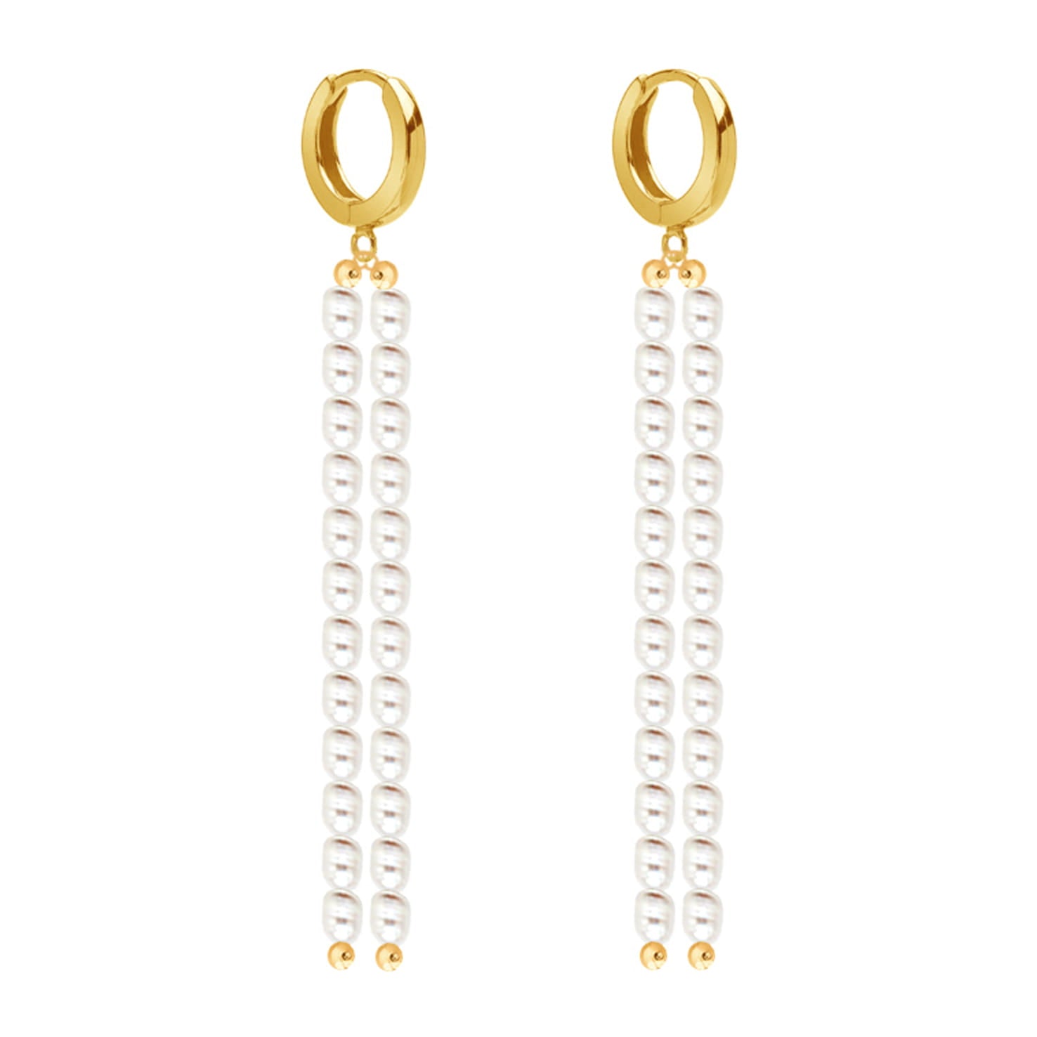 Pearl Long No.3 earrings