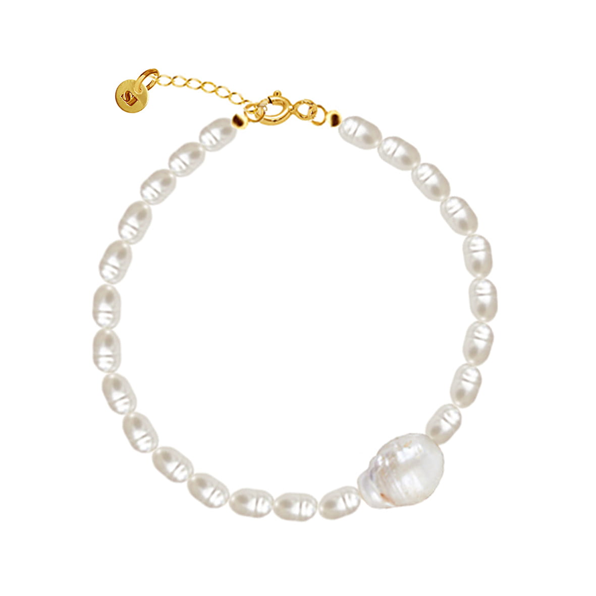 Pearl Drop Anklet