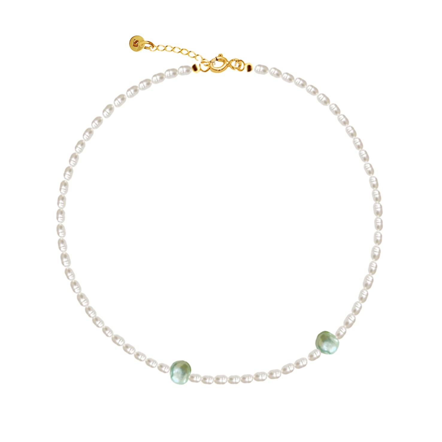 Lime Drops thin choker