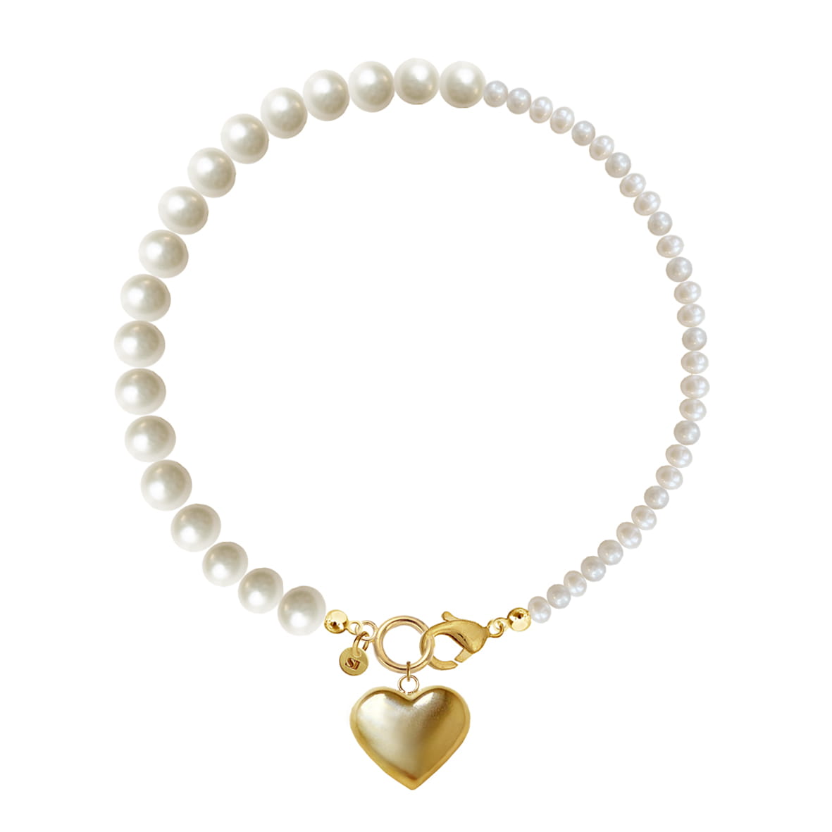 Romeo pearl choker gold