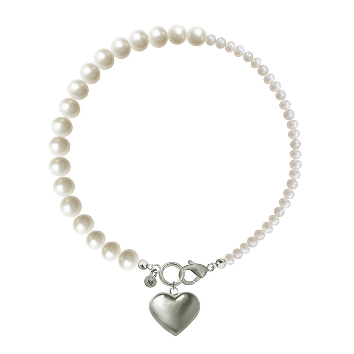 Romeo pearl choker silver