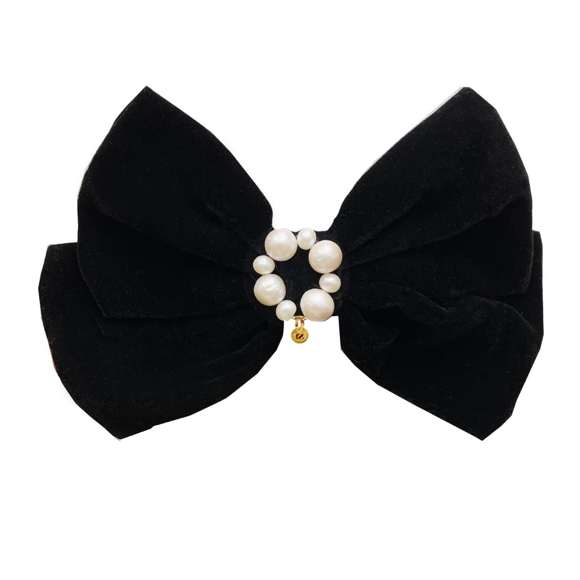 Pearl Bow Clip no.1