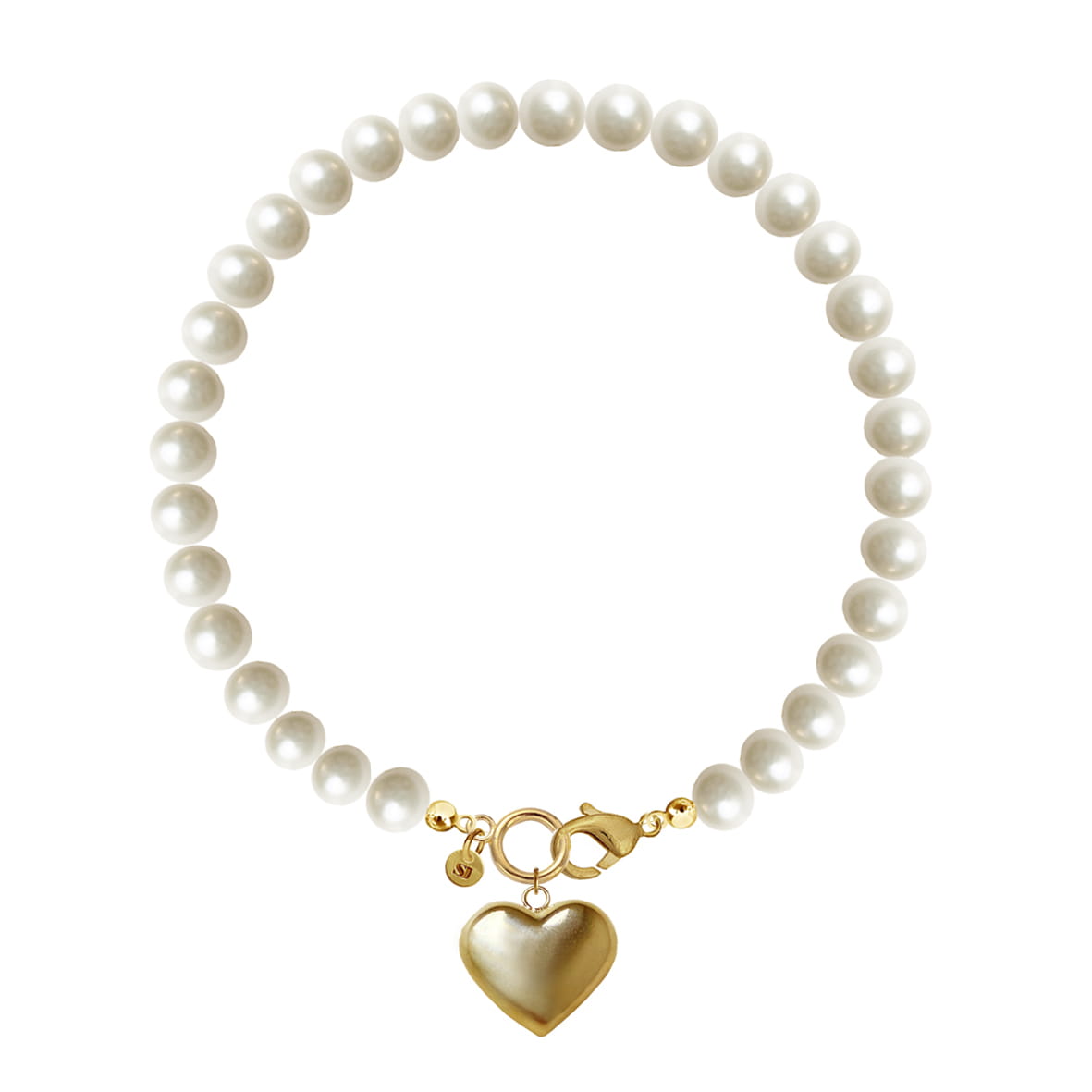 Gulia Pearl choker gold