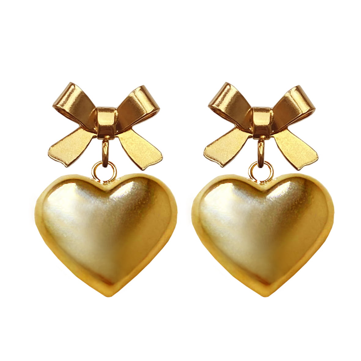 Miss bow earrings