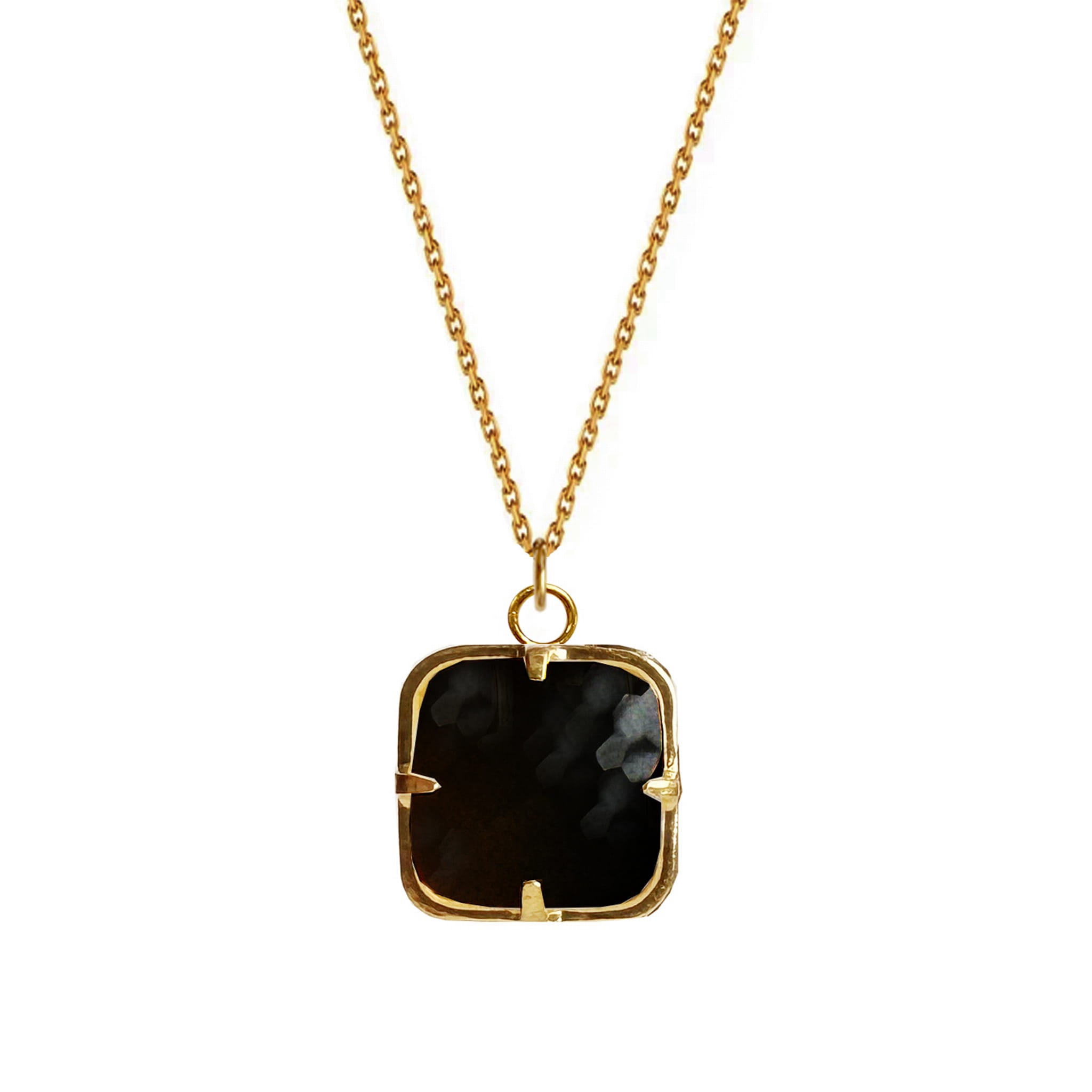 Alba black necklace