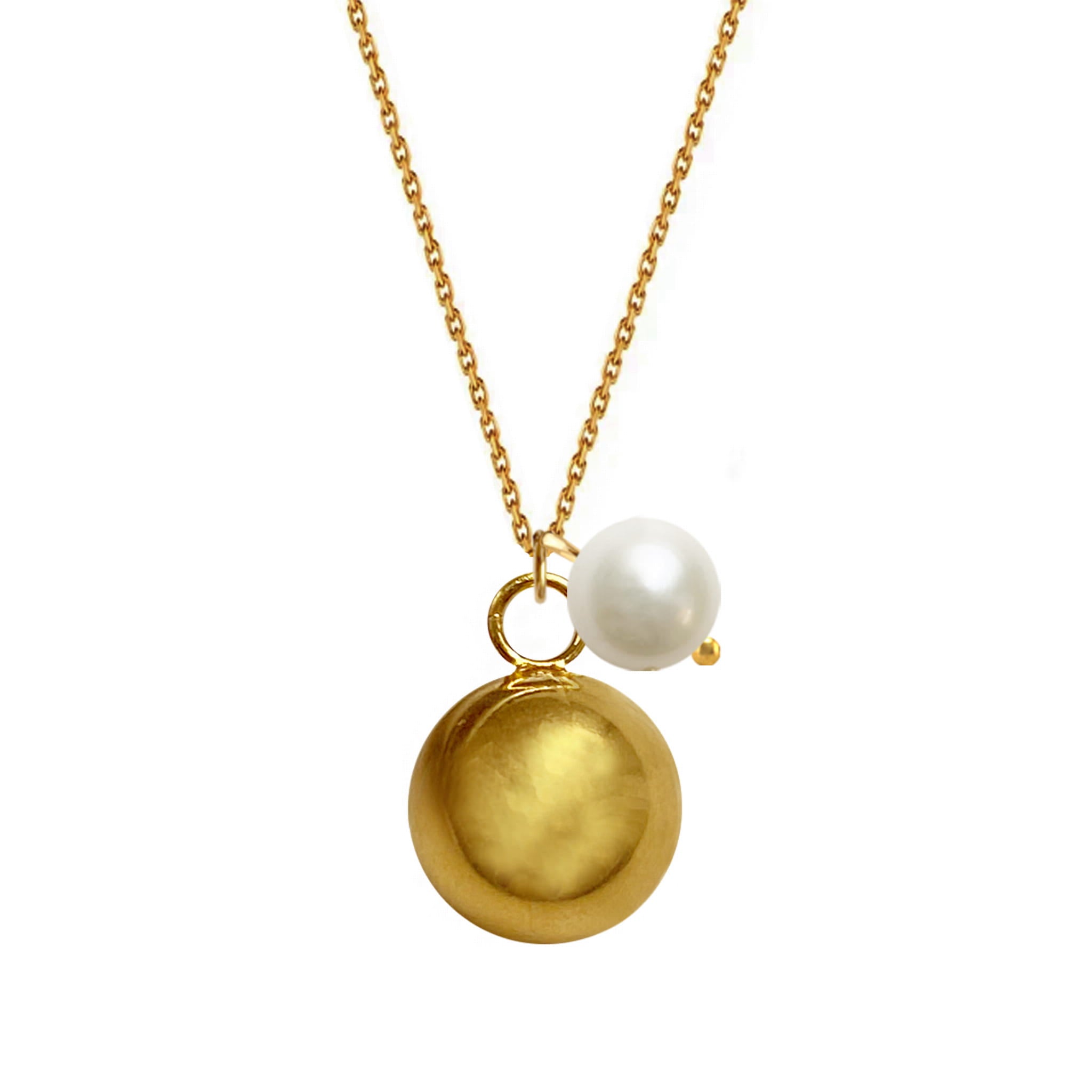 Sophie necklace gold ball