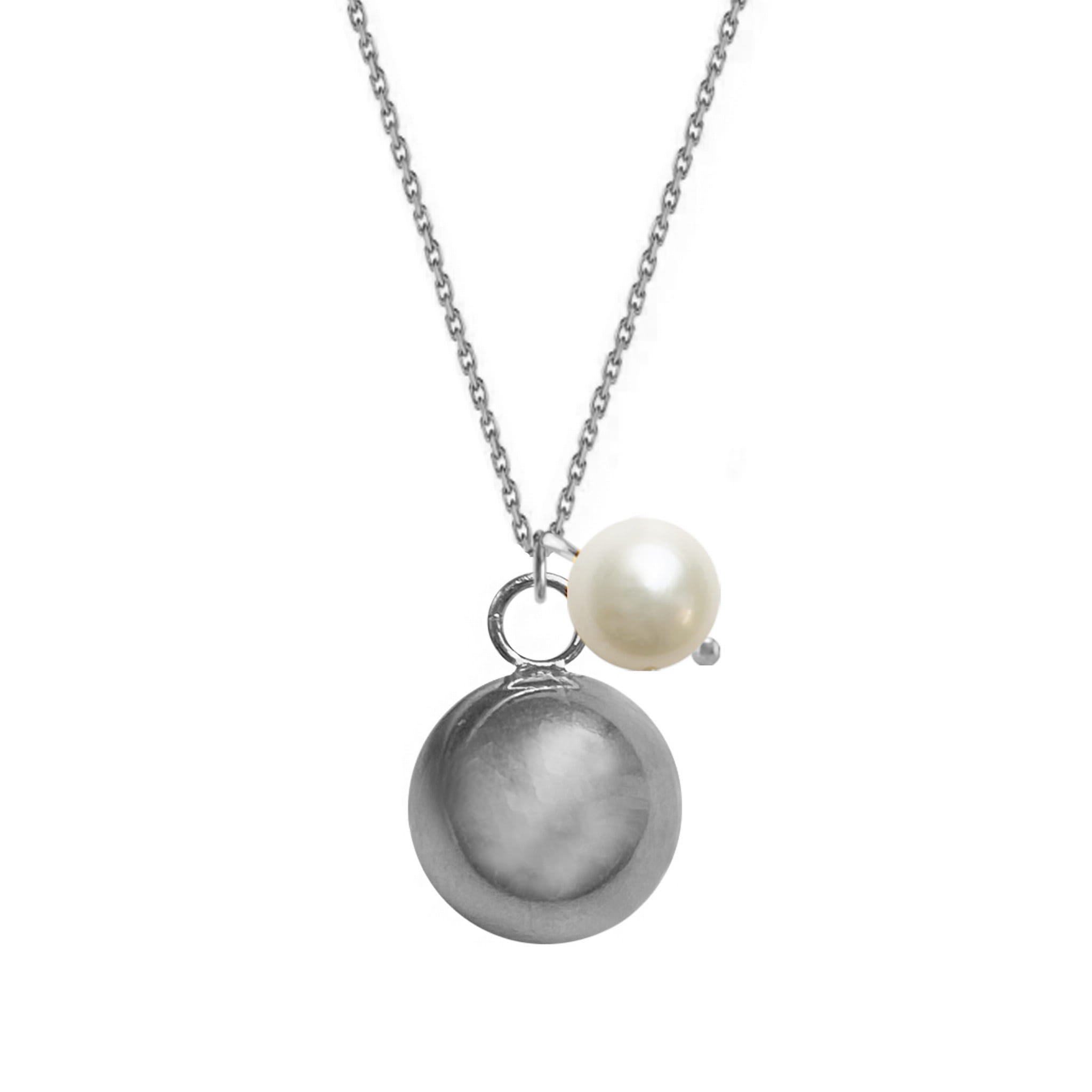 Sophie necklace silver ball