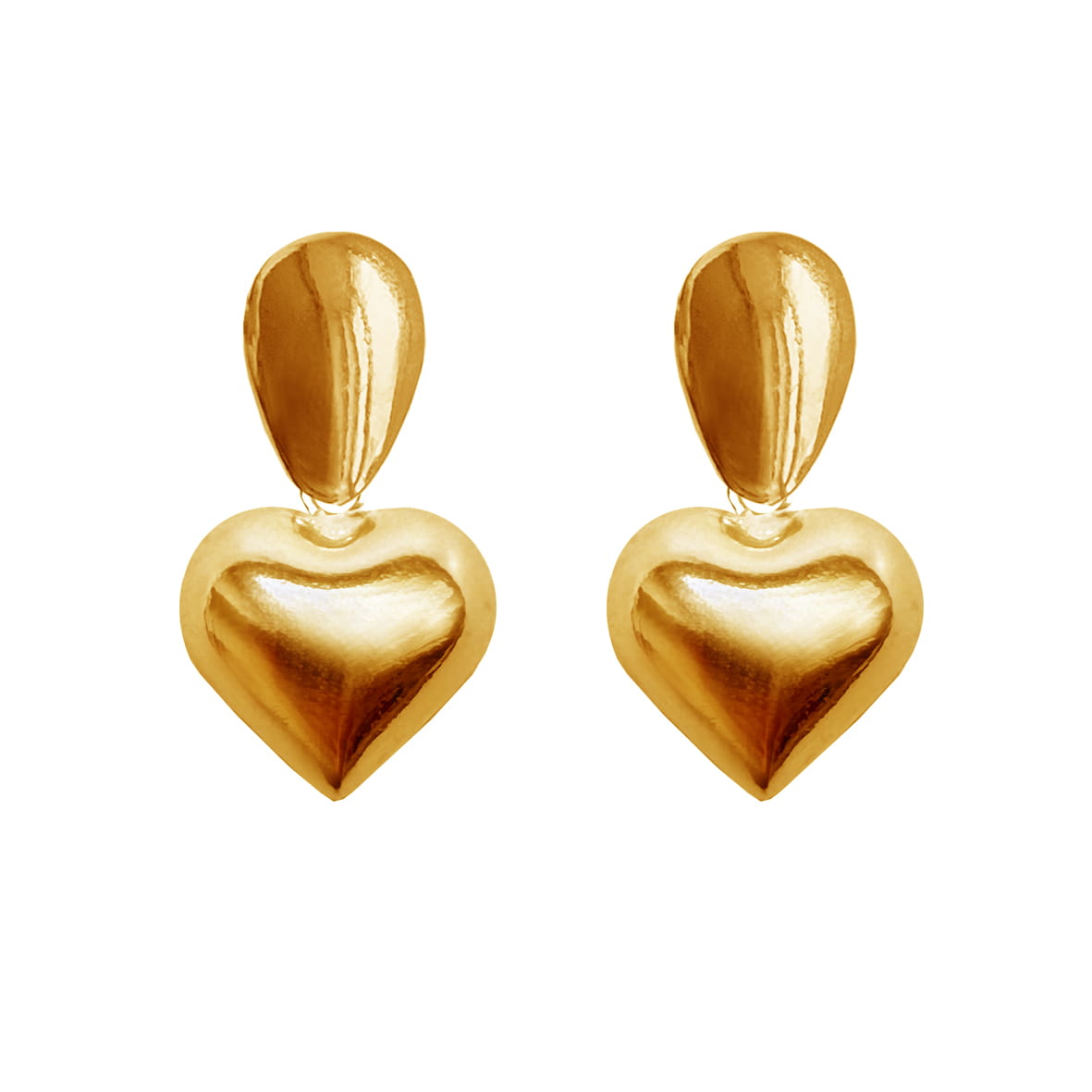 AFFAIR EARRINGS GOLD small