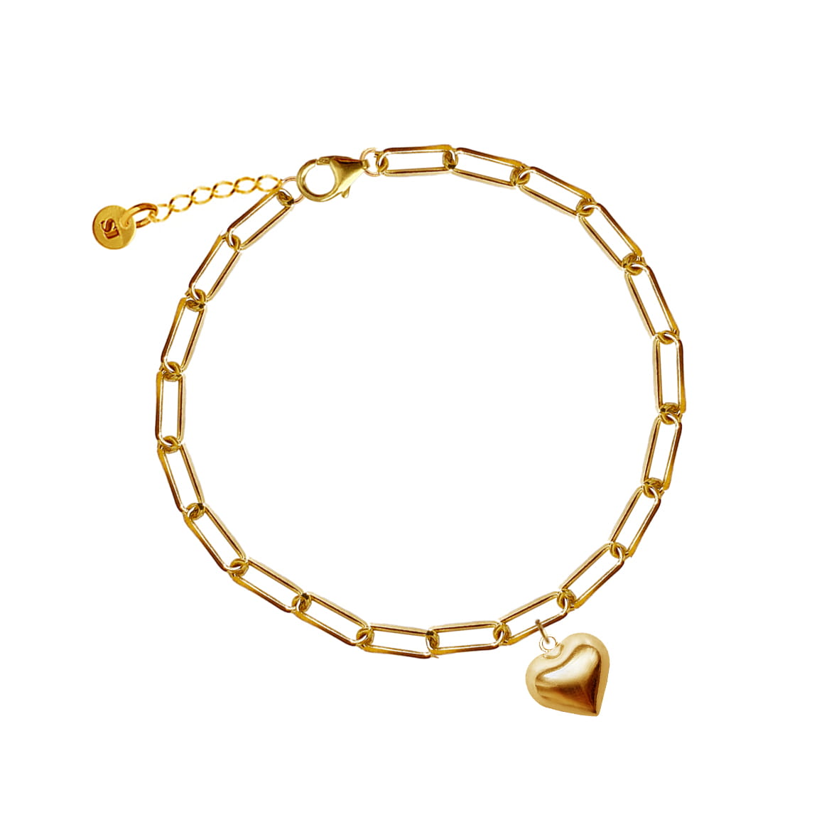 Amour chain anklet