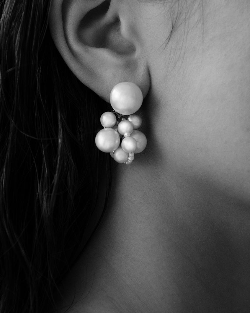 Lea earrings no.2 silver