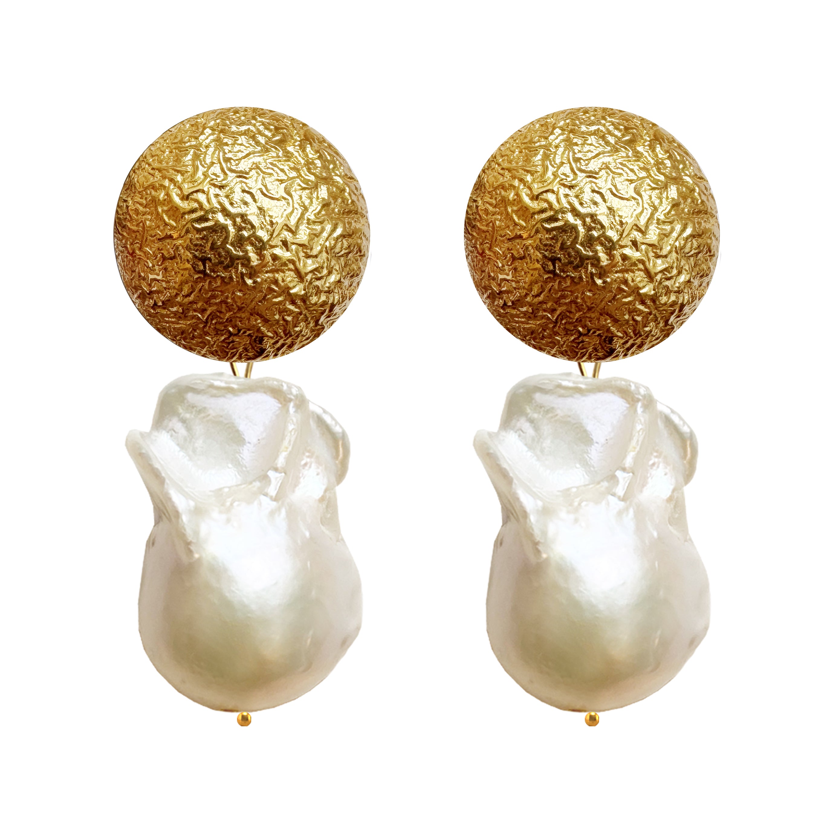 dina gold earrings