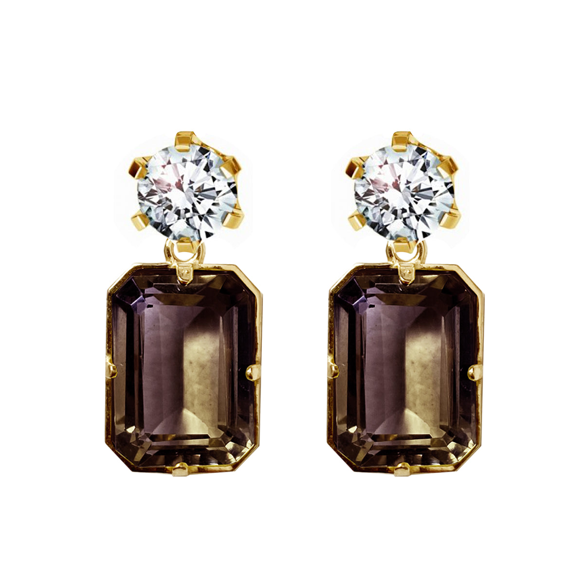 Flavia earrings dark