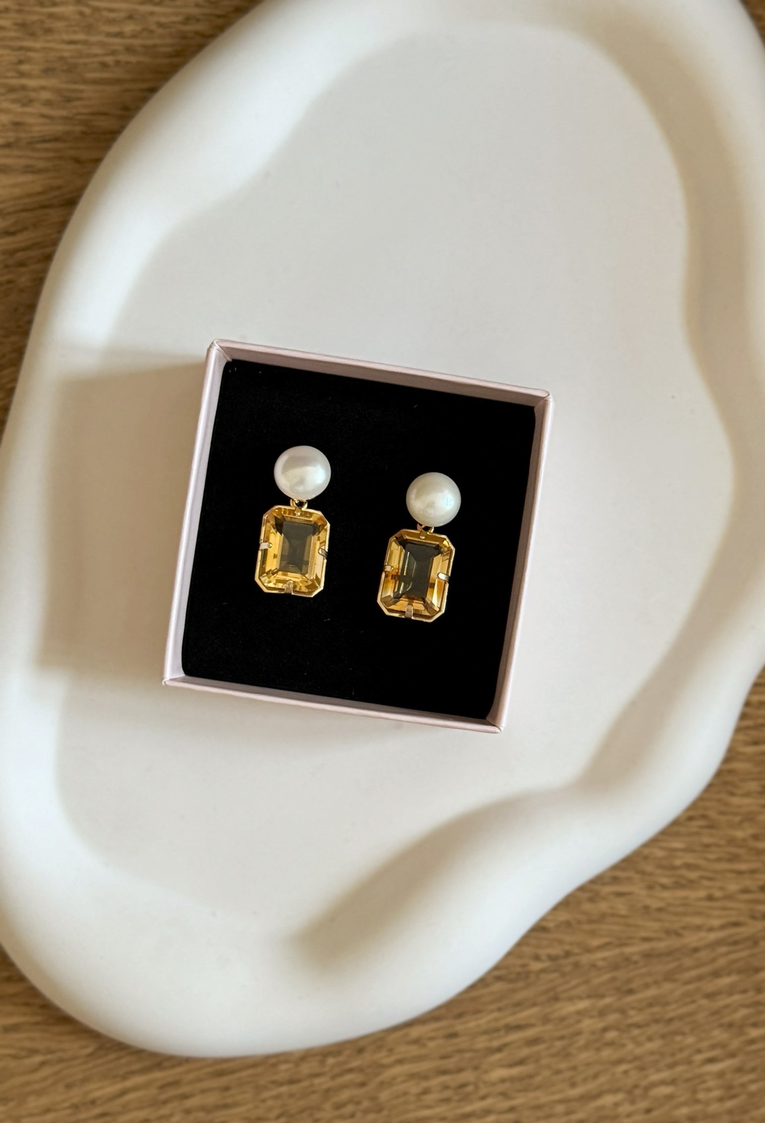 Cara zitrone earrings