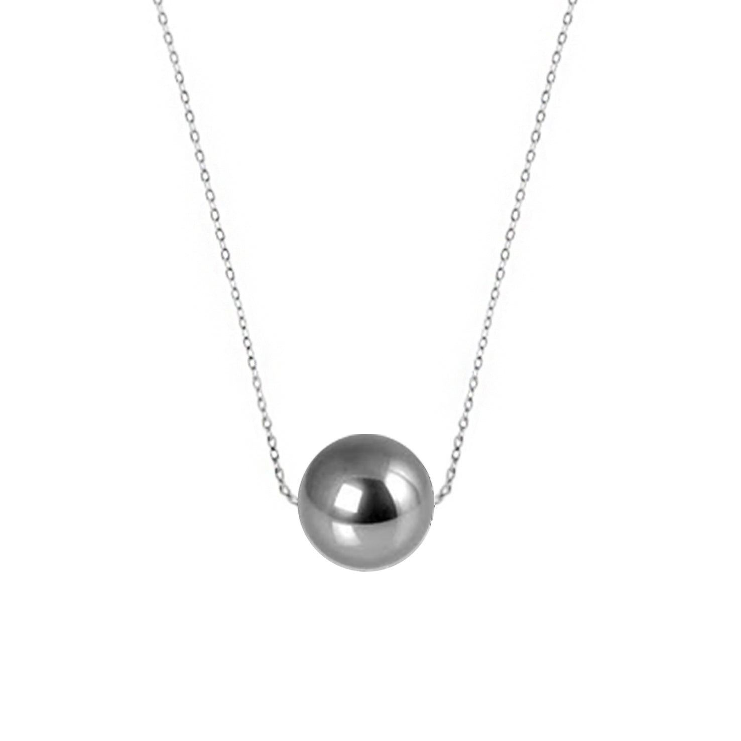 Lou necklace silver