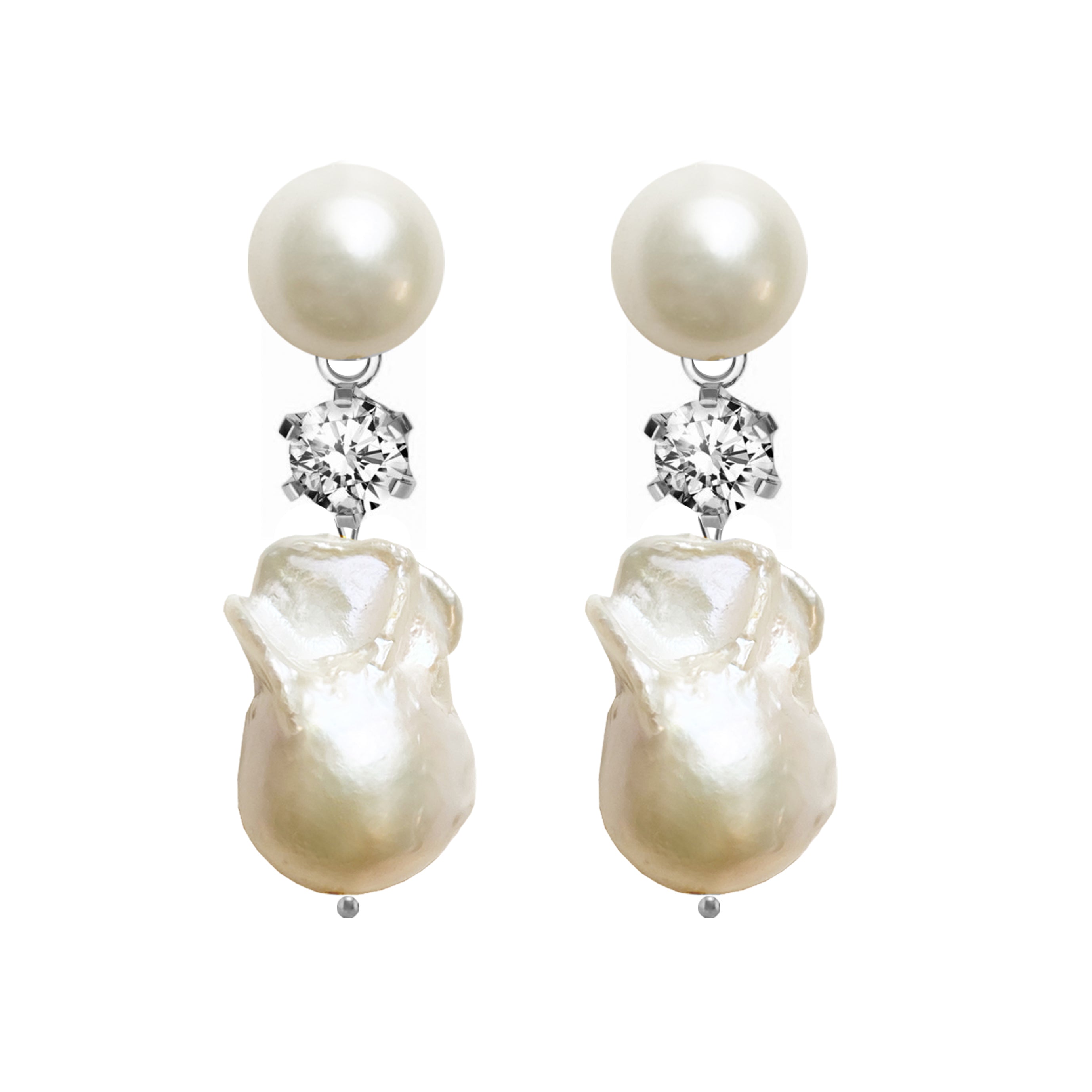 Olivia earrings silver