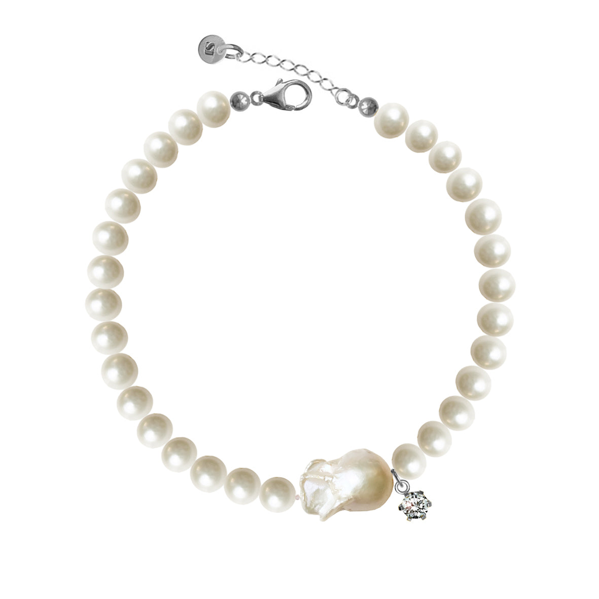 Sylvie choker silver