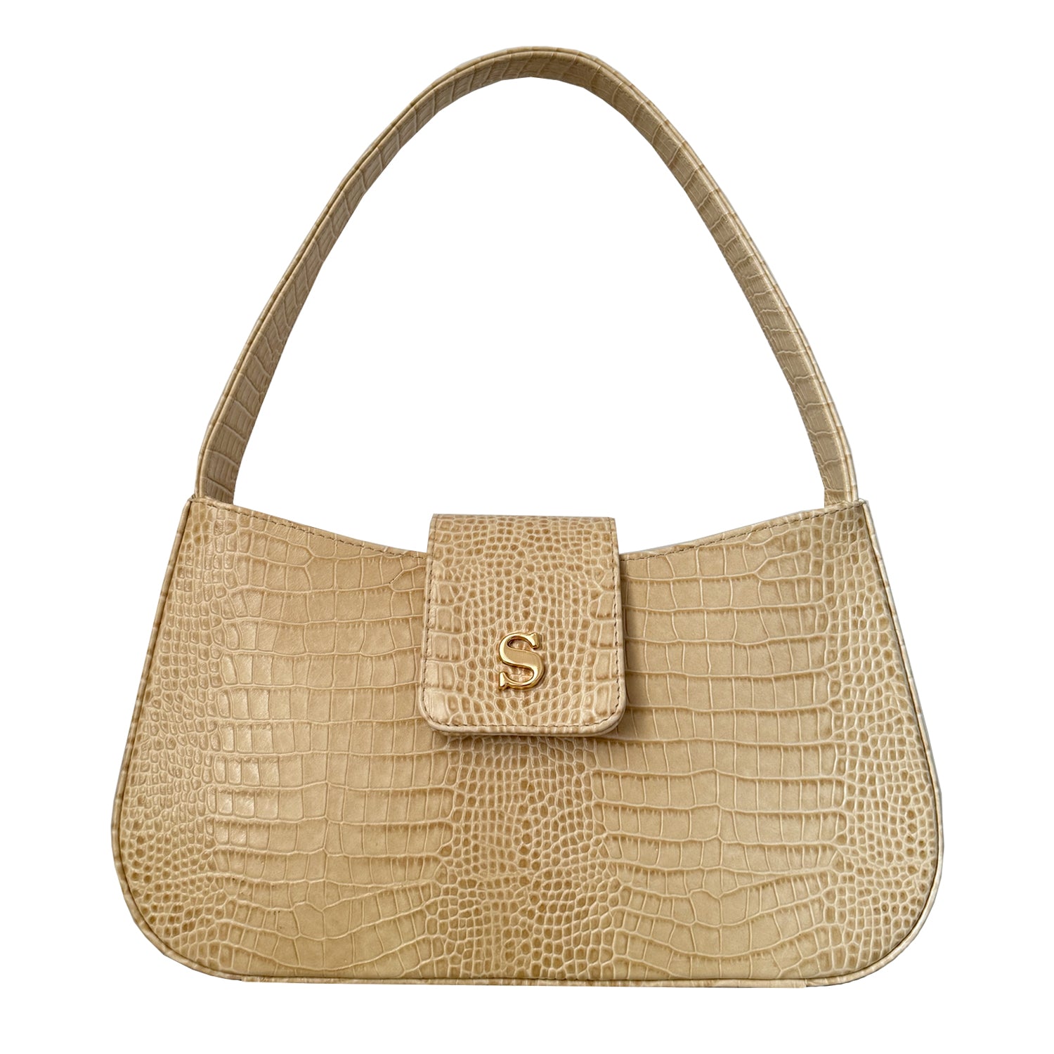 Linda bag beige croco