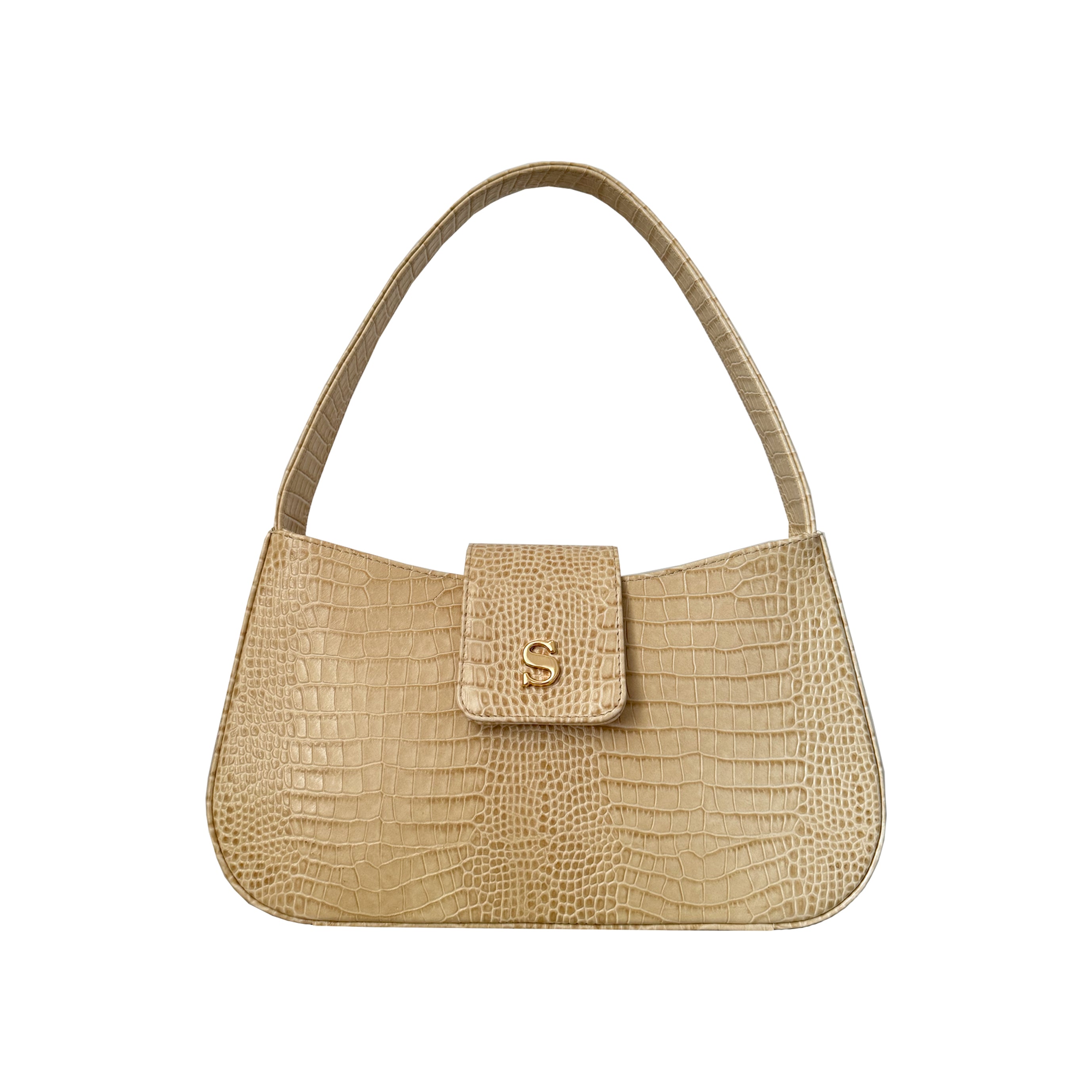 Linda bag beige croco