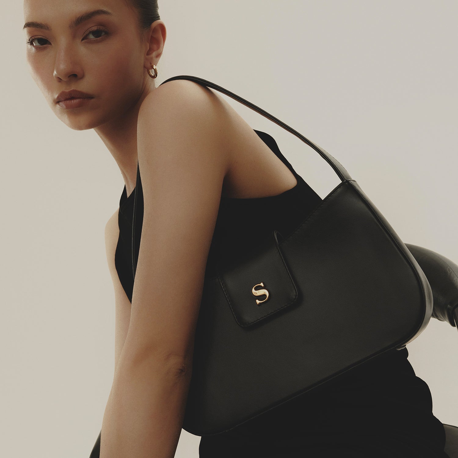 Linda bag smooth black
