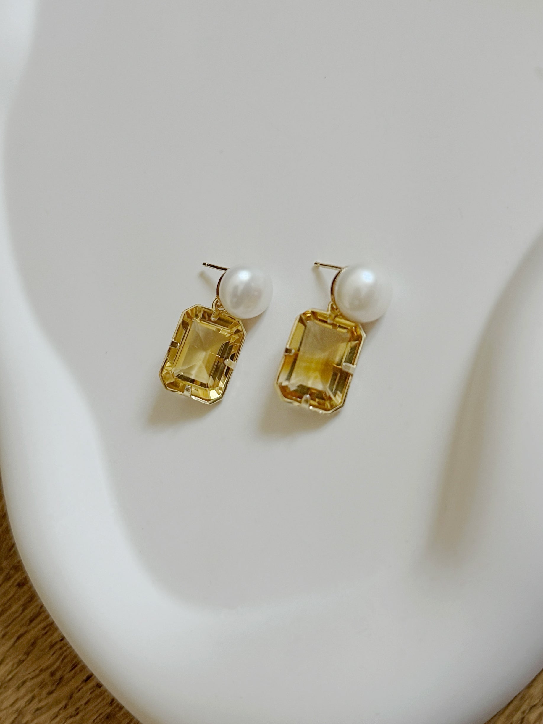 Cara zitrone earrings