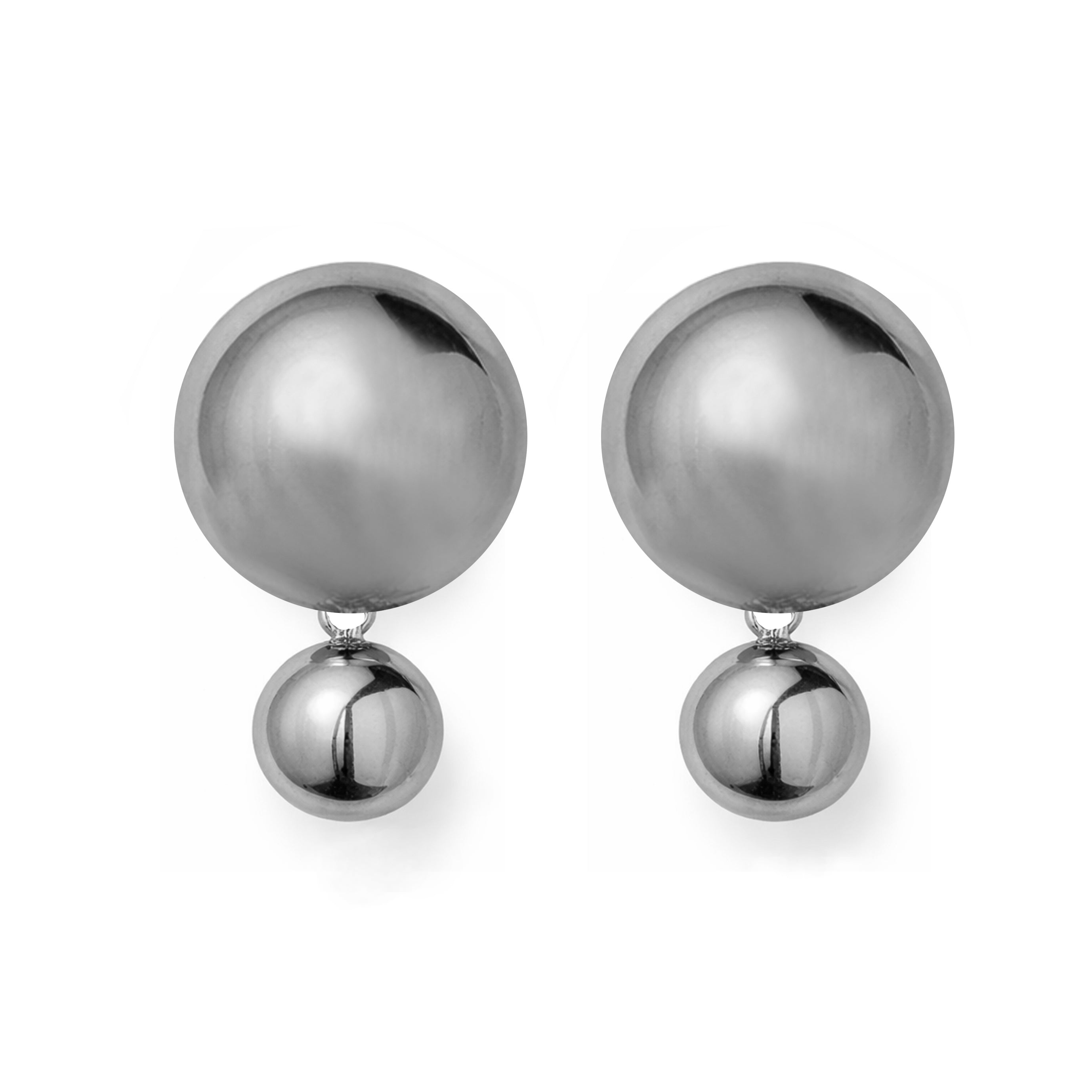 Mila silver earrings