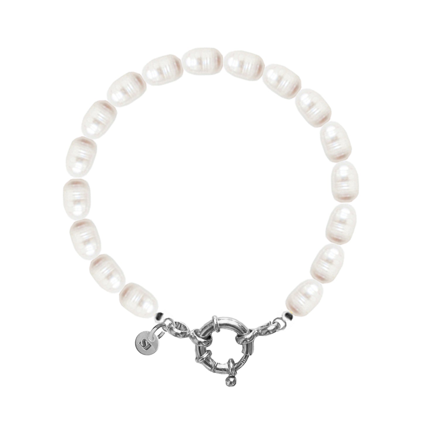 Pearl Bracelet no.1 silver